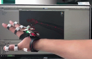 Gesture Capturing Wearable Glove with Flexible Sensors