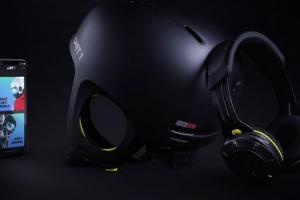 UNIT 1 Smart Ski Helmet with Wireless Audio, Walkie-Talkie