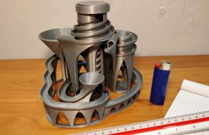 3D Printed Desktop Marble Machine