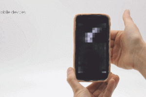 Smartphone with Artificial Skin Supports More Complex Interactions