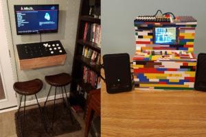 Raspberry Pi Arcade Cabinet with LEGO