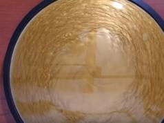 Handmade Rheoscopic Fluid Dome Desk Toy