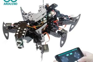 Adeept Hexapod Spider Robot for Arduino with App Control