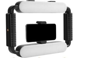 GVM 5600K Smartphone Ring Light Filmmaking Rig