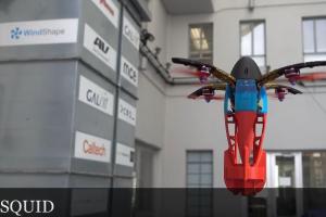 SQUID: 3D Printable Drone That Can Be Launched from Moving Cars