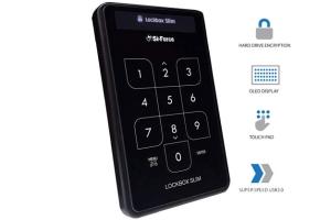 SiForce Lockbox Slim 4TB SSD with 256-Bit Encryption