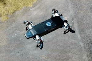 AB5 JetQuad Jet Powered VTOL Drone