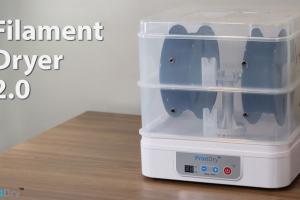 PrintDry Filament Dryer 2.0 for Pro 3D Printing