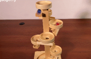 Tower of Plates Marble Run