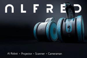 Alfred AI Robot Assistant Powered by Android