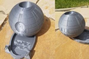 3D Printed Death Star Dice Tower