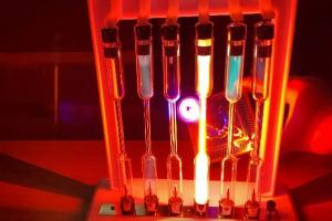 Spectral Tube Group Physics Toy with 6 Gas Tubes