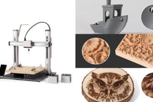 Snapmaker 2.0 Modular 3-in-1 3D Printer, Laser Cutter, CNC Machine