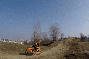 Ev4 Mountain Cart for Rough Terrain