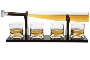 Baseball Bat Whiskey Decanter