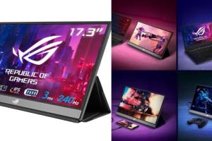 ASUS ROG Strix XG17AHPE 17.3” Gaming Monitor with Battery