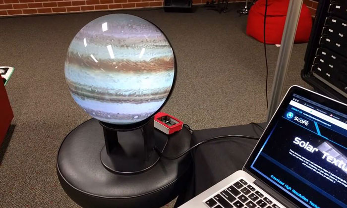 Gakken worldeye-monde Eye Projecteur Globe Dôme en forme d'écran Planetarium F/S 