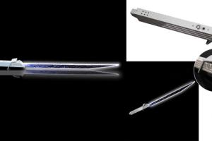 DXSABERS Force fx Darksaber with Sound Effects