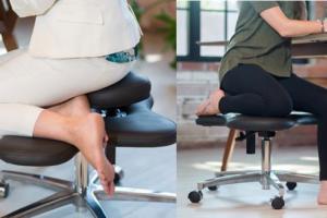 Soul Seat: Clever Office Chair That Lets You Sit Cross Legged