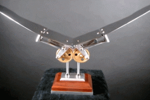Greg Stirling’s Seagull Kinetic Sculpture
