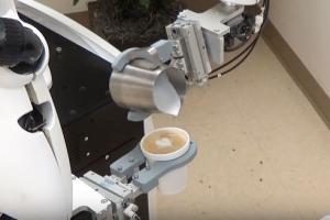 Kawasaki’s Coffee Robot duAro In Action