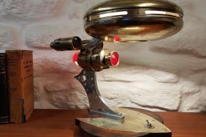 Handmade Steam Trek Enterprise Lamp