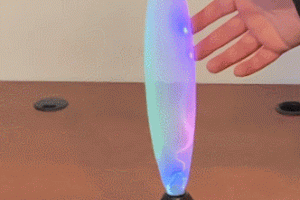 Plasma Spindle with Sound Sensor