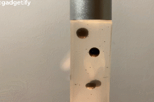The Inspiration Ferrofluid Lava Lamp
