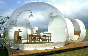 9.8′ Outdoor Bubble Tent for Stargazing, Backyard Camping