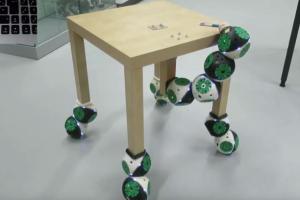 Roombots: Self-reconfigurable Modular Robotic Furniture of the Future