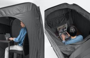 Sanwa Home Privacy Tent for Teleworkers