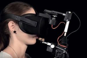 FaceHaptics: Robot Arm Used for VR Facial Haptics