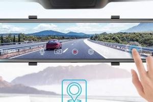 AKASO DL12 Mirror Dash Cam
