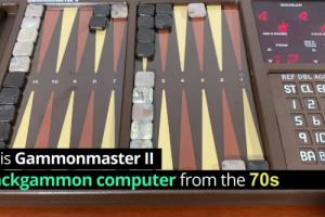 Gammonmaster II: 1978 Backgammon Computer