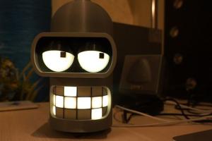 DIY: 3D Printed Futurama Bender Smart Speaker with Raspberry Pi