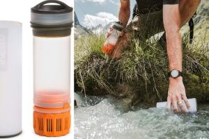 GRAYL Ultralight Water Purifier Bottle for Hikers