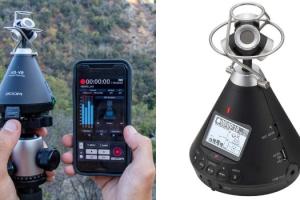 Zoom H3-VR 360 Spatial Audio Recorder