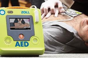 ZOLL AED 3 WiFi Smart CPR Device Guides Rescuers