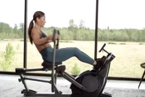 Teeter Power10 Rower with 2-Way Resistance & Multi-Grip Handles