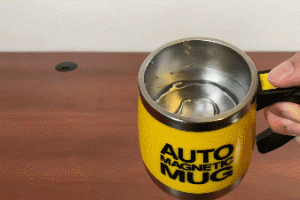 Magnetic Self Stirring Mug