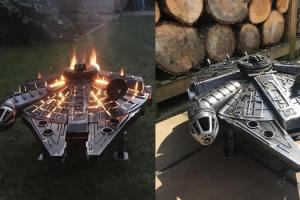 Star Wars Millennium Falcon Fire Pit