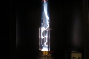 Neon Krypton Cylinder Plasma Lamp