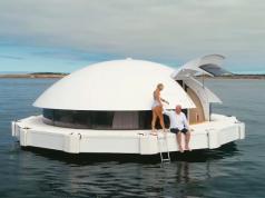 Anthenea Floating Hotel with Solar Panels