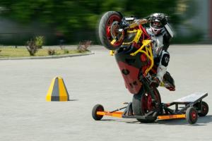 Motorcycle Wheelie Trainer (BSK 1002) for Stunt Riders
