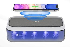 SIMPLIX UVC Sanitizer & Fast Wireless Smartphone Charger
