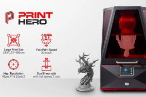 PrintHero Industrial Grade 4K SLA 3D Printer for Large Prints