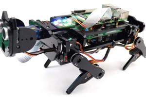 Freenove Self Balancing Robot Dog Kit for Raspberry Pi 4
