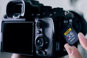 Sony CEA-G160T CFexpress Type A Memory Card with 700MB/s Write Speed