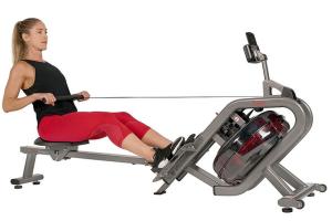 Sunny Health & Fitness Phantom Hydro 60-degree Water Rower