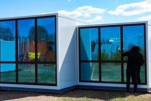 Modular Solar Shipping Container House